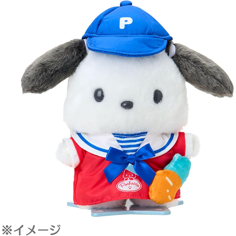 Sanrio Pitatto Friends Pochacco Dress Outfit Polyester Age 3 and Up