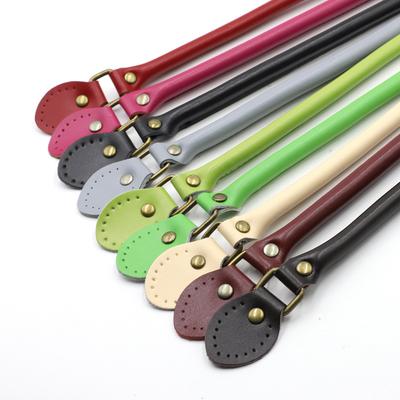 40CM Leather Bag Handles Replacement Handbag Purse Shoulder Strap for Women DIY Handmade Bag Accessories