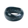 1PCS Vintage Fun Exaggerated Irregular Acrylic Classic Texture Resin Bangles Women Geometric Charm Bracelets Popular Jewelry