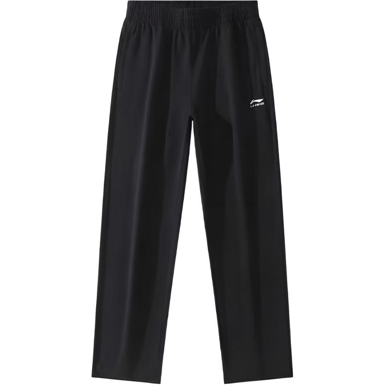 

Li Ning Спортивная Мода Серия Универсальные Прямые Брюки Удобные Повседневные Брюки Мужские низ AYKU589-2 M