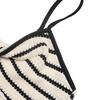 Baifen Zhi Yi 2026 Retro Vacation Style Twisted Stripe Slim-Fit Spaghetti Strap Dress