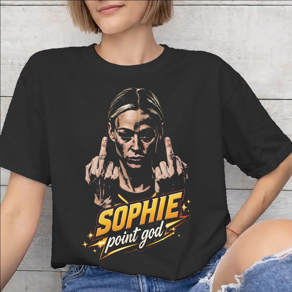 Unisexs WoUnisexs Sophie Cunningham Point T Shirt Cotton Graphic Printing Tee Shirts Clothing Outfits