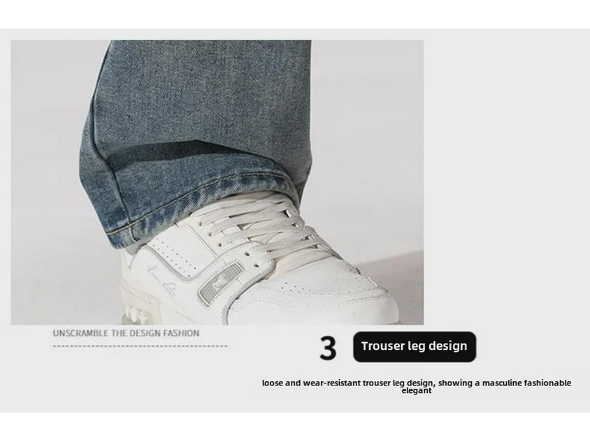 LKTM Pánské roztrhané džíny: Letní nový styl, retro praný, americký trend, rovný střih.