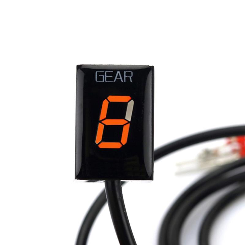 Universal 6 Speed Moto Display Digital Led Display Neutral Gear Motorcycle Off-Road Indicator Light for Z900 Z800 Zx6R S