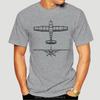 Cessna 172 Airplane Pilot T-shirt Front And Back 2460X Tshirt Summer Fashion Short Sleeve Men Clothing Tees Casual T Shirt