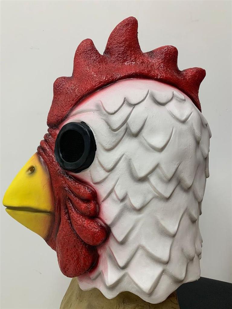 Animal Head Masks: Gorilla, Pig, Leopard, Tiger, Elephant, Fox, Horse, Rooster - Latex Variety