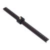Adjustable Angle Sliding Ruler Aluminum Alloy Drilling Positioning Jig  For Carpenter
