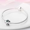 Original Creative New 925 Silver Beaded Bracelet DIY Style Jewelry Accessories Cute Elephant String Pendant Bead Bracelet