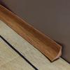 1pc 2mX15mm Self-Adhesive Floor Transition Strip,Wood Grain PVC Flexible Edging TrimWaterproof&Easy Install Door Threshold Strip