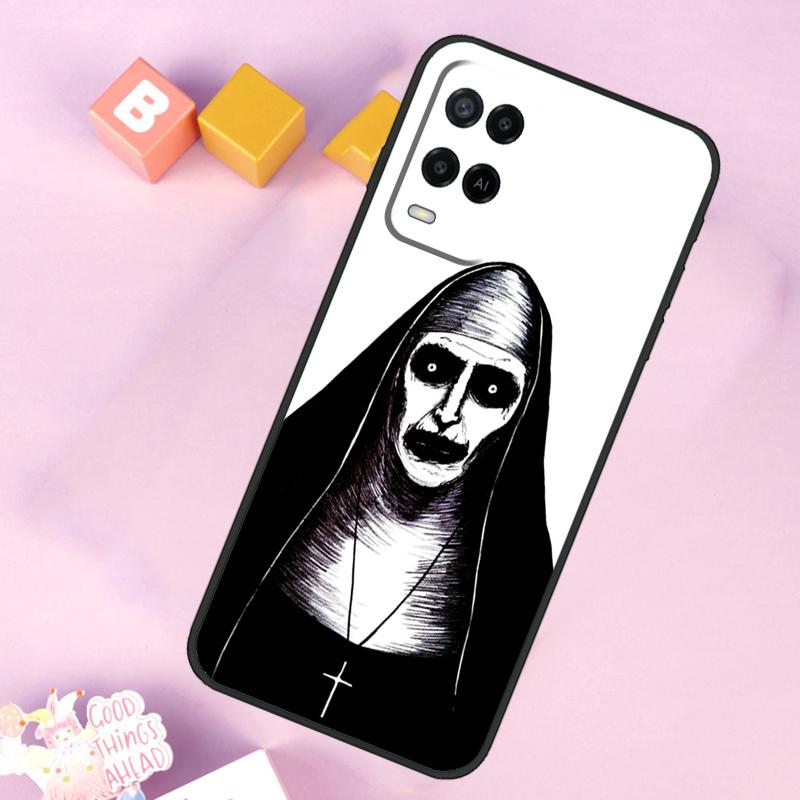 

The Nun Valak Horror Case For Oppo A17 A57 A16 A76 A96 A60 A40 A80 A18 A38 A58 A78 A98 A15 A54 A74 A94 A6 A5 Pro OPPO A5 Pro 5G