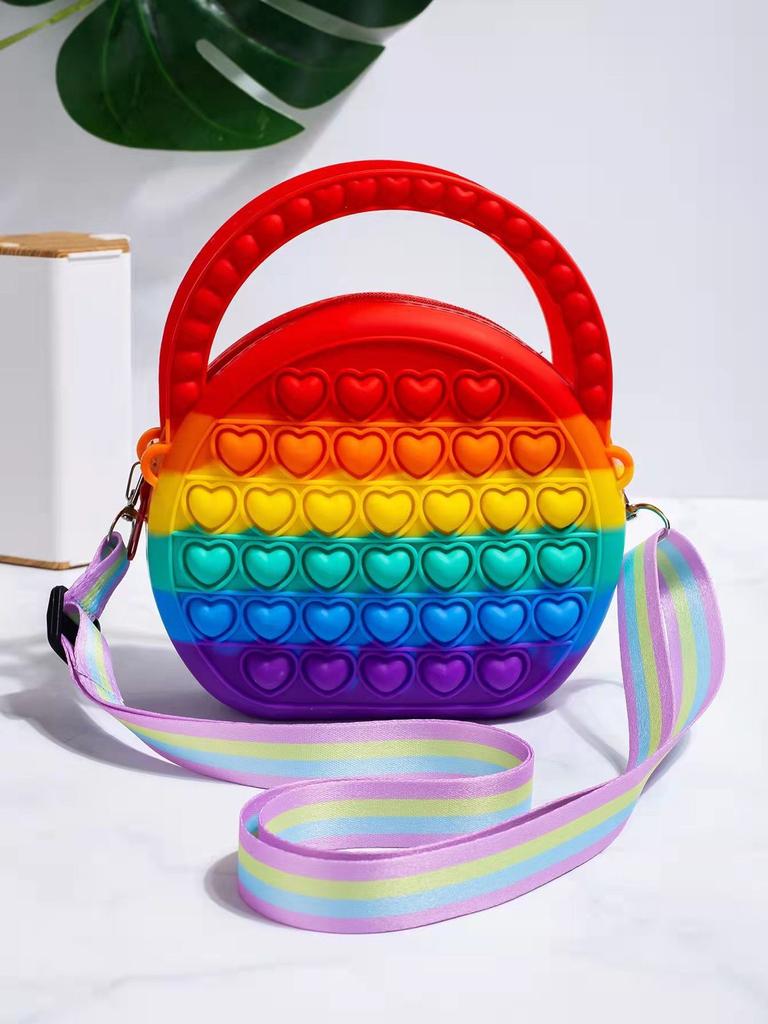 Geanta Rat Killer Pioneer Geanta de mana pentru copii din silicon Zero Portofel Pinching Joy Decompression