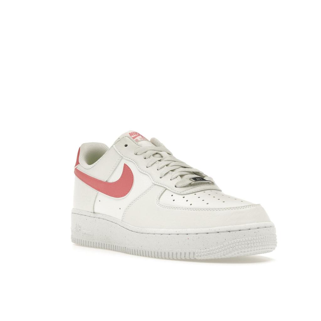 Nike Air Force 1 07 SE Next Nature White Sea Coral Women Sneakers Summit-White Metallic-Silver DV3808-100