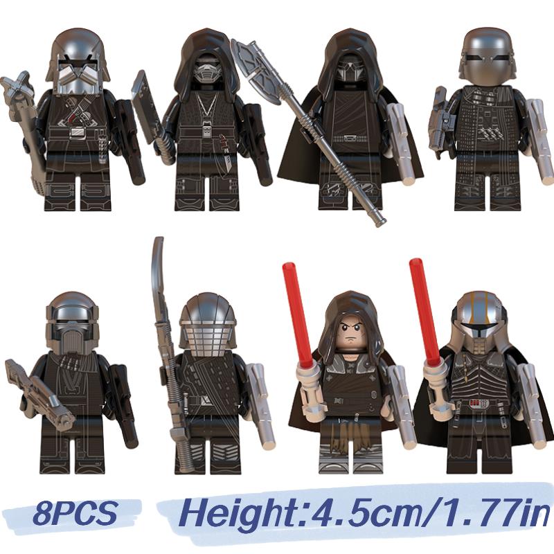 

8 шт. Звездные войны Рыцари Рена Мини-фигурка Кукла Строительные блоки Сделай сам Детская игрушка Подарок