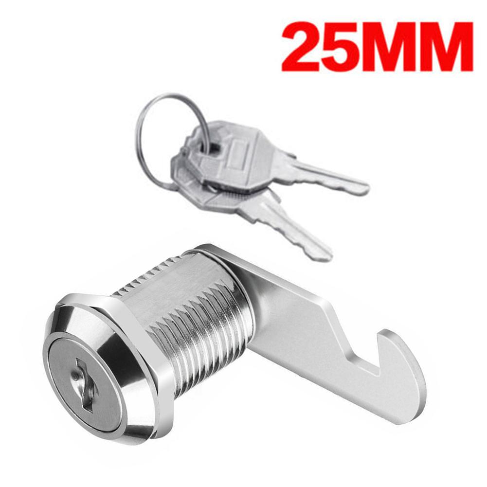 Keys Mailbox Lock 16/20/25mm Drawer Cabinet Furniture Lock Mail Box Locker Cupboard Cam Lock Locker Lock Furniture Lock