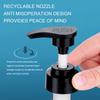 250ml-650ml Refillable Bottles Portable Shampoo Containers Shower Gel Dispenser Leak Proof Anti-Slip Bottom for Travel Outdoor