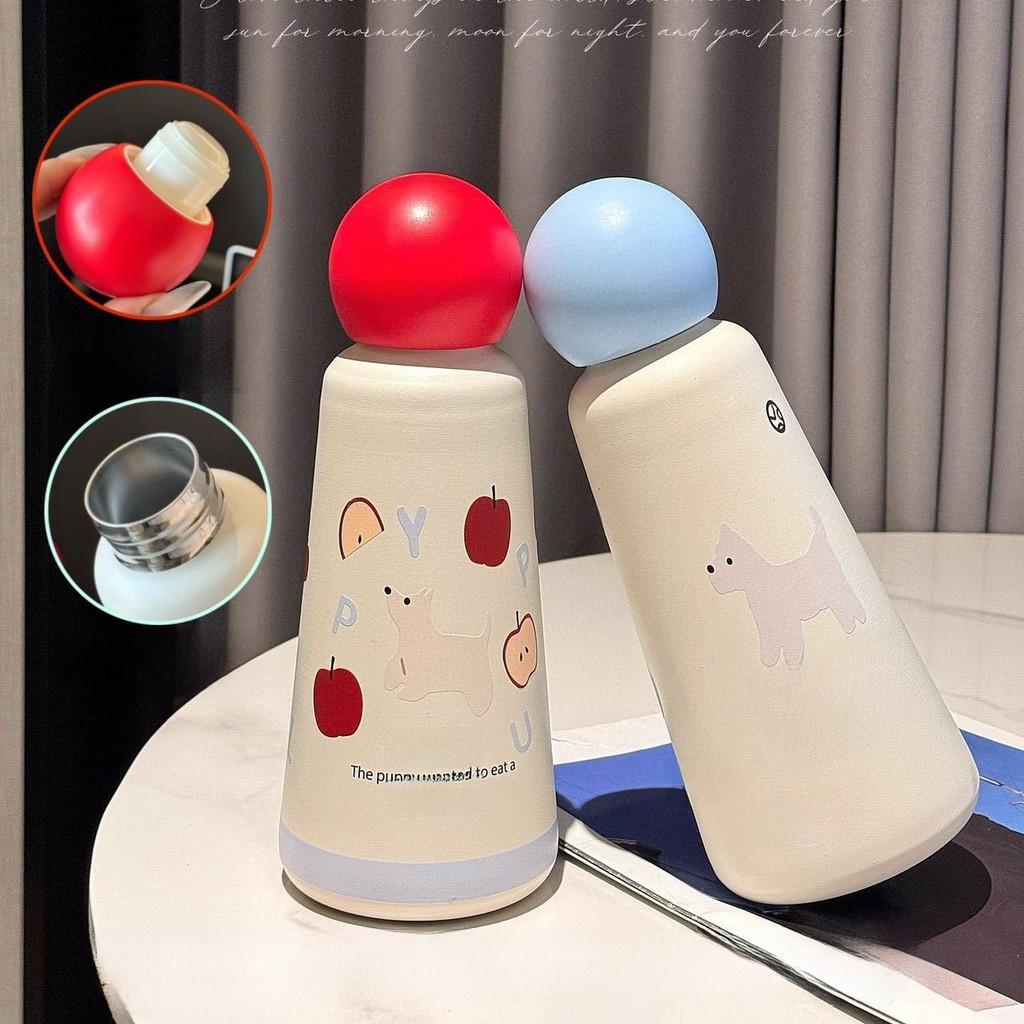 Isolierte Wasserflasche mit Vakuumverschluss für Schule und Reise