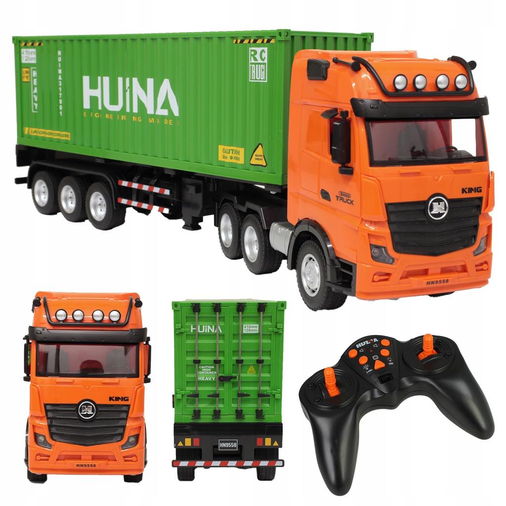 [PACZB] TIR truck with a sea container trailer + Z3509 remote control