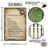 Vintage Metallschild Retro Wandkunst Dekor Blechplakat