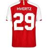 Adidas Arsenal 23/24 HOME AUTHENTIC Soccer Jersey Player Edition Men's Red HR6931