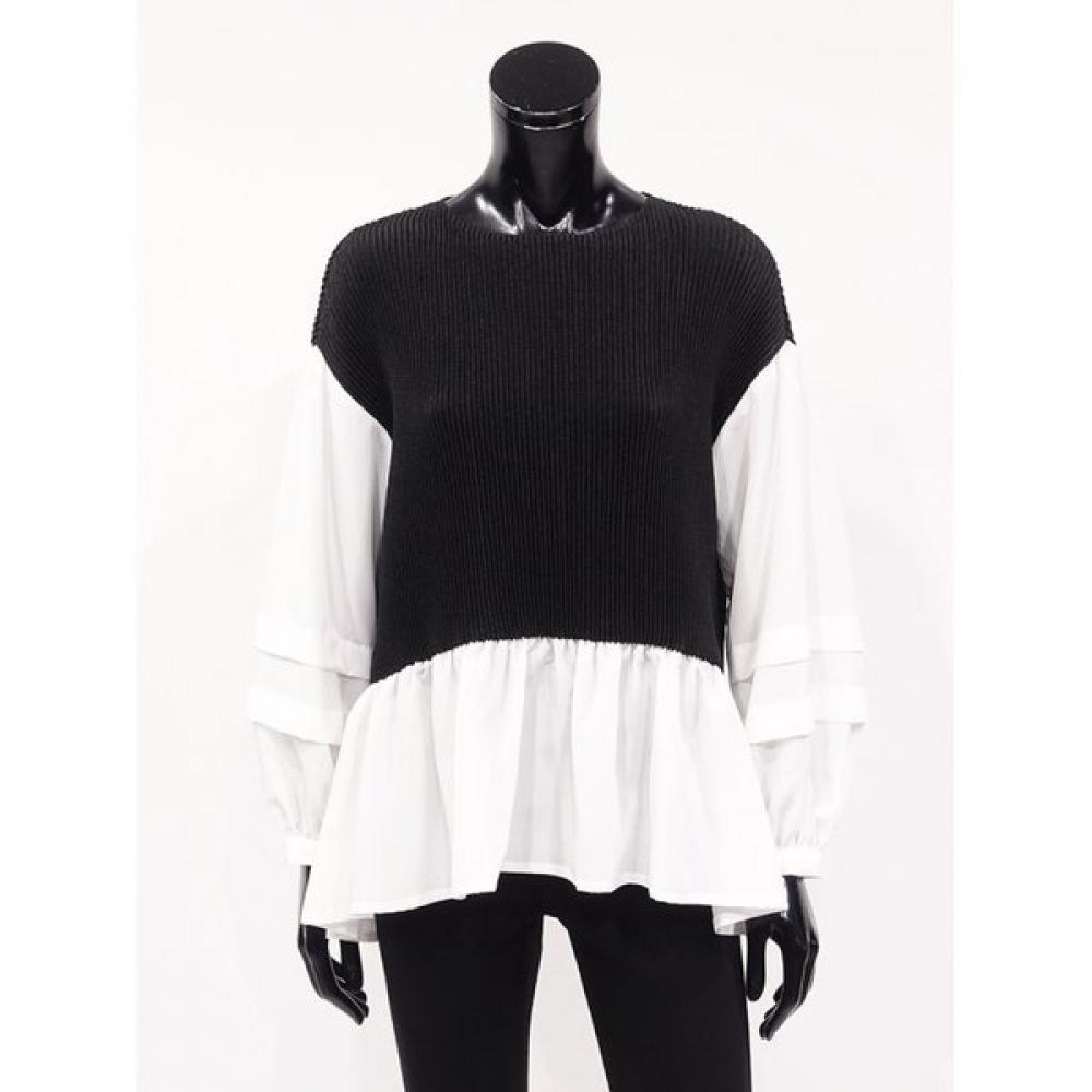 Specchio Volume Sleeve Docking Blouse 441 146 71