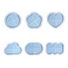 DIY Jewelry Tray Mould Cute Cloud Heart Flower Shape Plate Resin Casting Mould