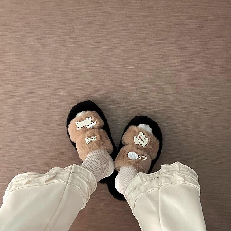 Fashion one-word drag for women outside 2025 autumn new high-end sense small fragrance and hair height indoor thick-bottomed cotton mop