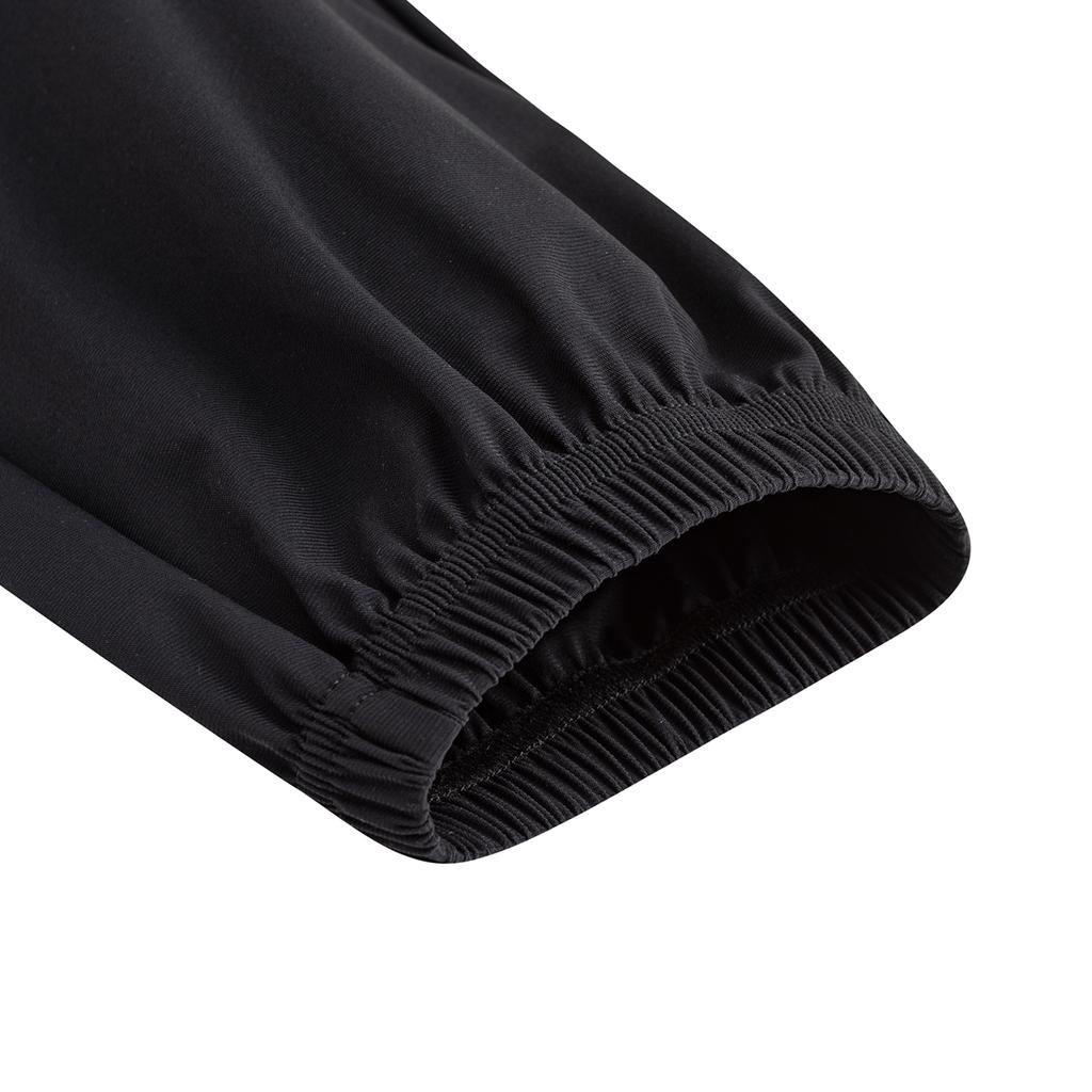 Anta Womens Knitted Sports Long Pants Summer Casual Pants Women bottoms Basic-Black 962627307-1