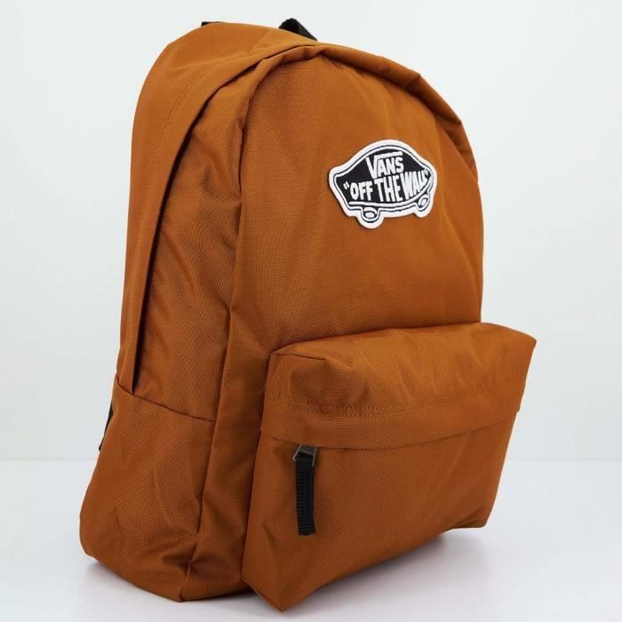 Batoh - VANS - WM REALM BACKPACK - Hnědý - Plátno - Ležérní