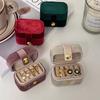 High End Velvet Portable Jewelry Rings Jewelry Box Compact Travel Earring Storage Box Mini Exquisite Packaging Box 2026 New Box