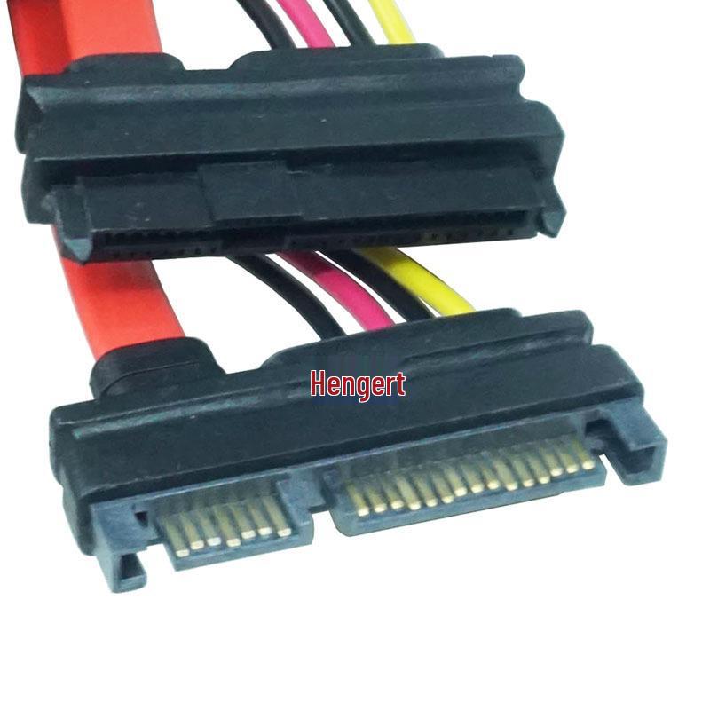 SAS to SATA Adapter Cable with 15-Pin Power Connector for SFF-8482 Motherboard & SAS Hard Drive