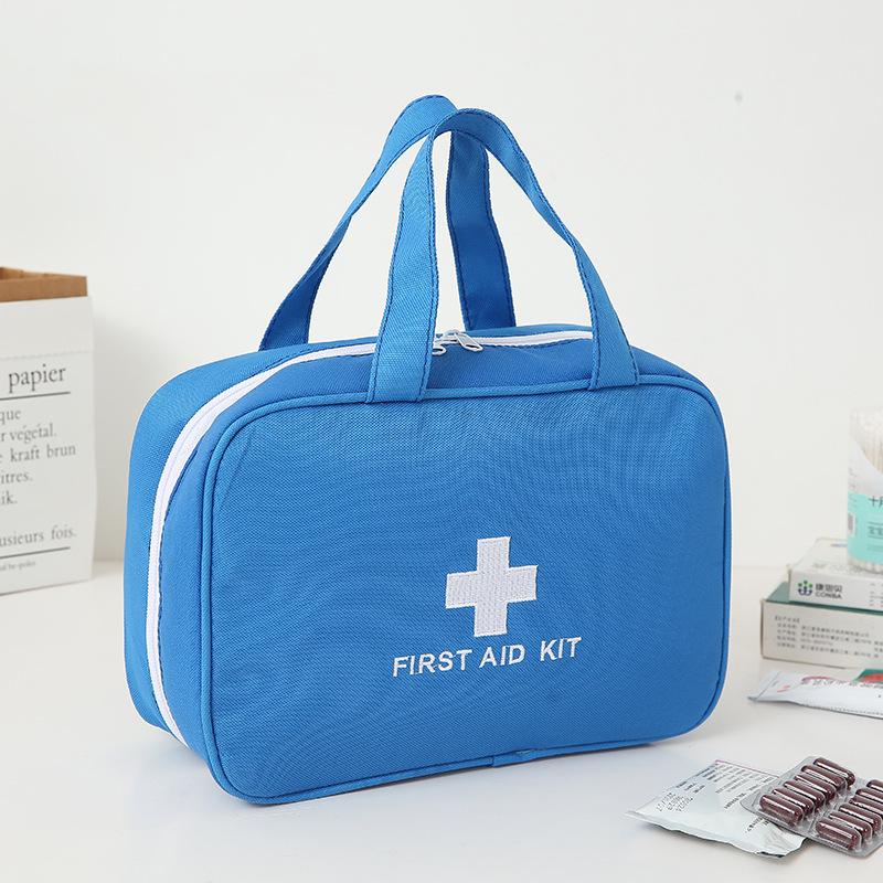Portable Children's First Aid and Health Bag – Extra Large Size for Home and School