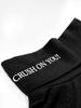 BLACRUSH Lettering Pearl Slim Turtleneck T-Shirt
