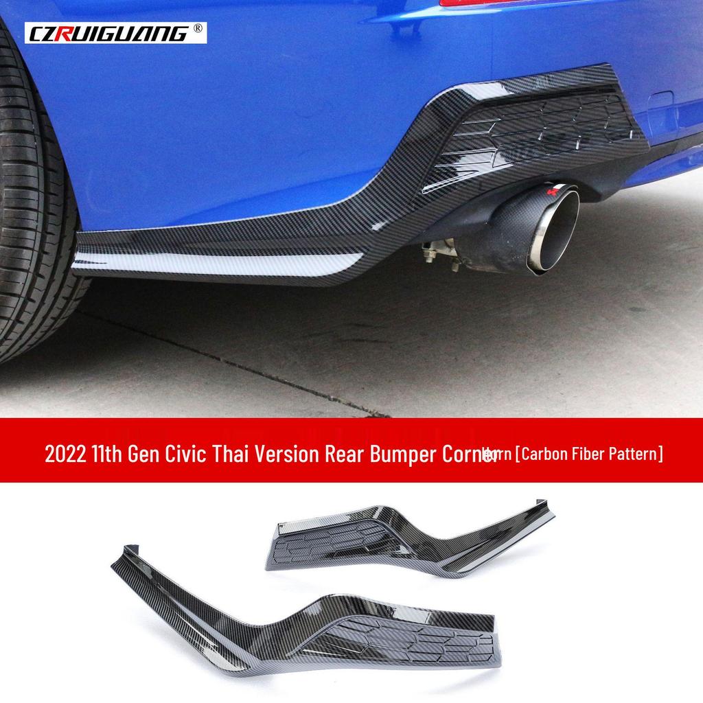 2022 11th Gen Civic US Sport Body Kit: Front Lip, Side Skirts, Rear Spoiler & Diffuser.