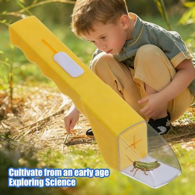 Humane Insect Catcher Contactless Spider Catcher with Slide Closure Live Insect Catcher Safe Insect Observation Toy for Kids And Adults Garden Yard