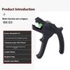 A96I-Automatic Wire Stripper And Cutter Pliers,Multi-Functional Self-Adjusting Wire Stripping Tool,Electrician Cable Stripper