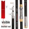 Anchor Fishing Rod: Super Hard Carbon Fiber with All-Metal Reel Seat and Pulley for Big Fish Casting
