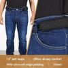 1/2PCS New Unisex Buckleless Belt Hook Waist Buckle Adjustable Elastic Waist Belt Comfortable Metal Hook