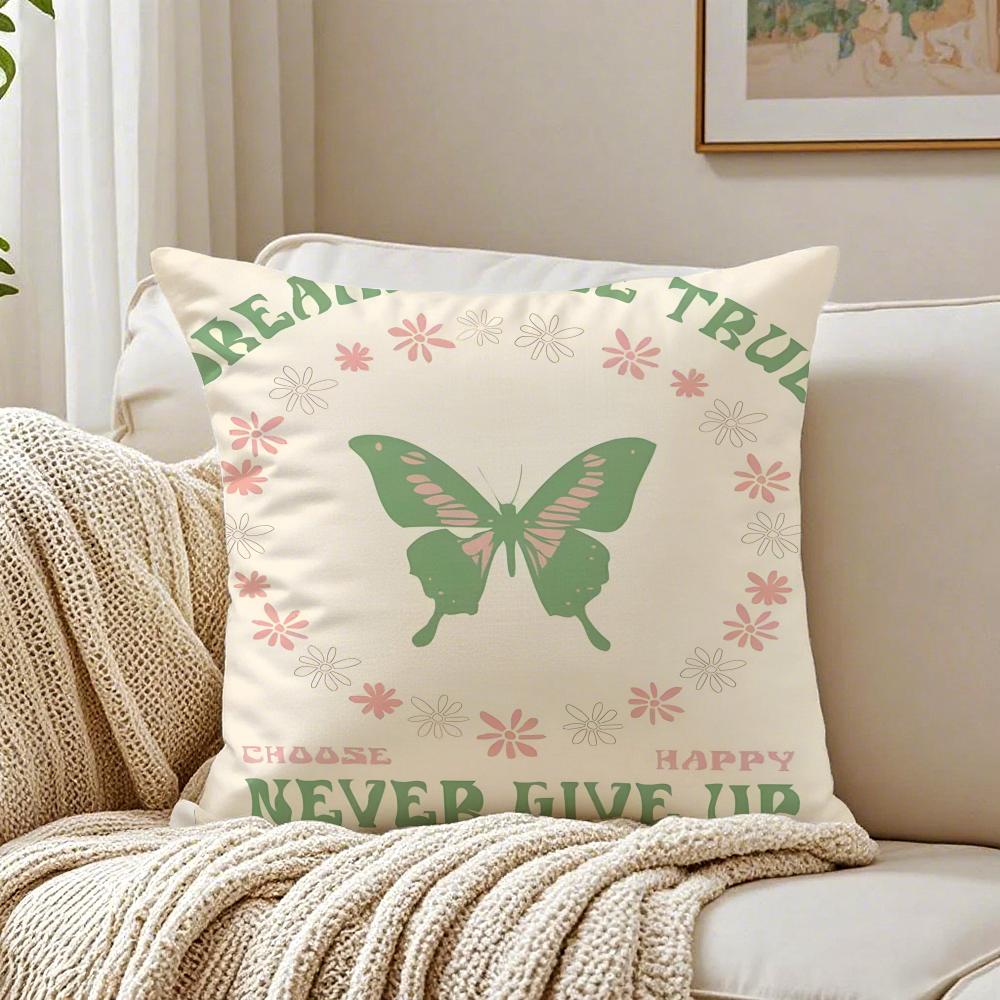 

Abstract Cute Minimalist Pattern Print Flower Cushion Cover Pillowcase Antidustmite living Room Sofa Decor Cushion Room 30X30cm