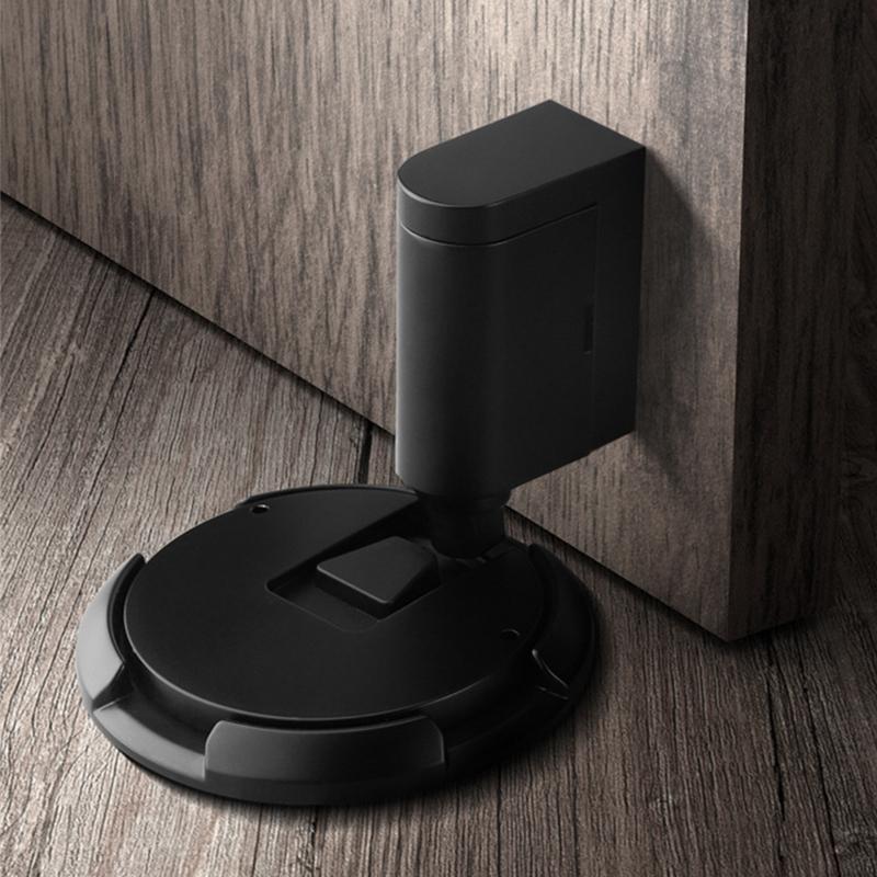 High Quality Hidden Mechanical Door Stop Windproof Door Stopper Easy Installation Floor Door Holder