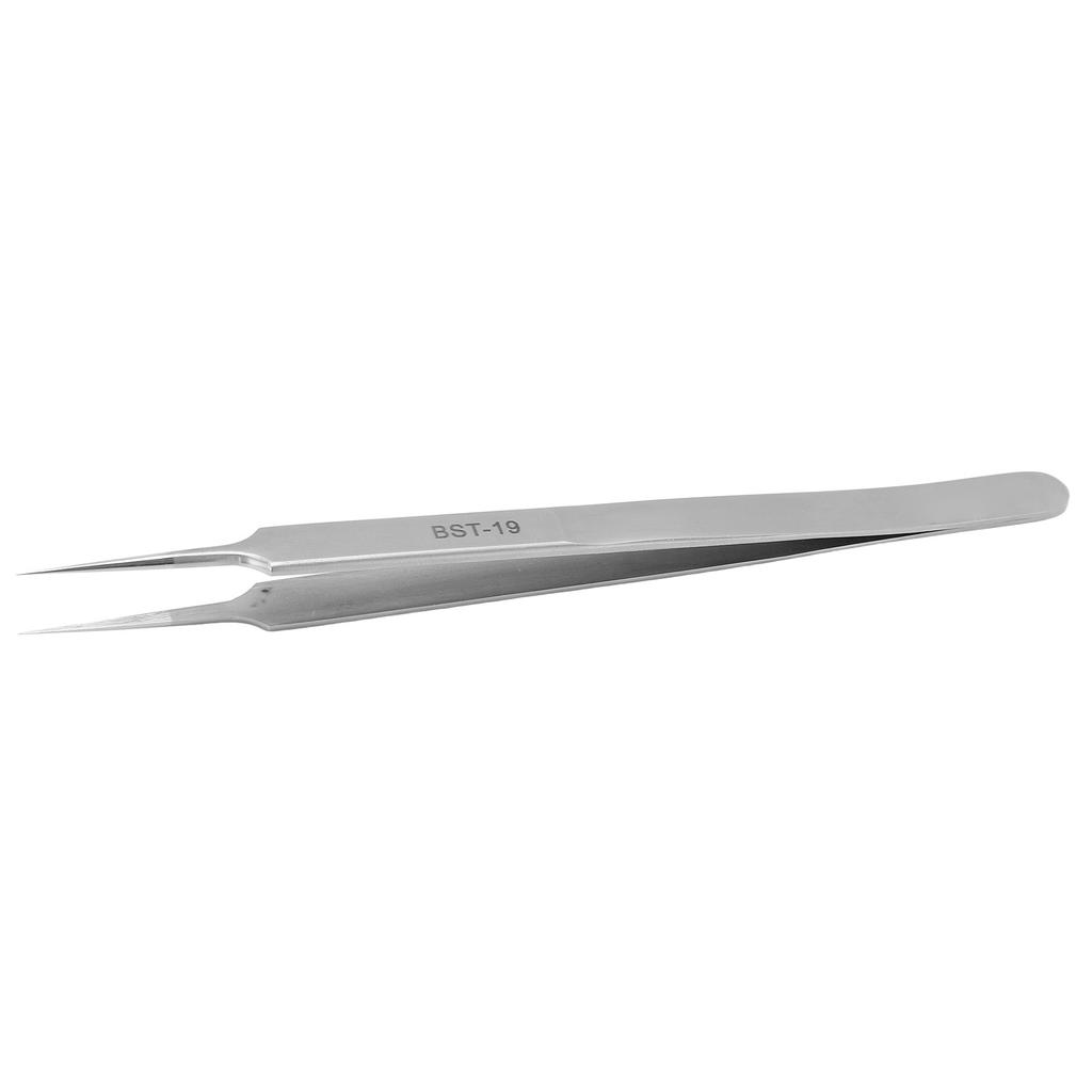 Buy BST‑19 Stainless Steel Anti Tweezers with Super Fine Point Thin Tapered Sharp Tips