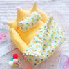 Cosy Doll Bedding Set Three-piece Set Doll Bedding Accessories Cute Doll Bed  Gifts