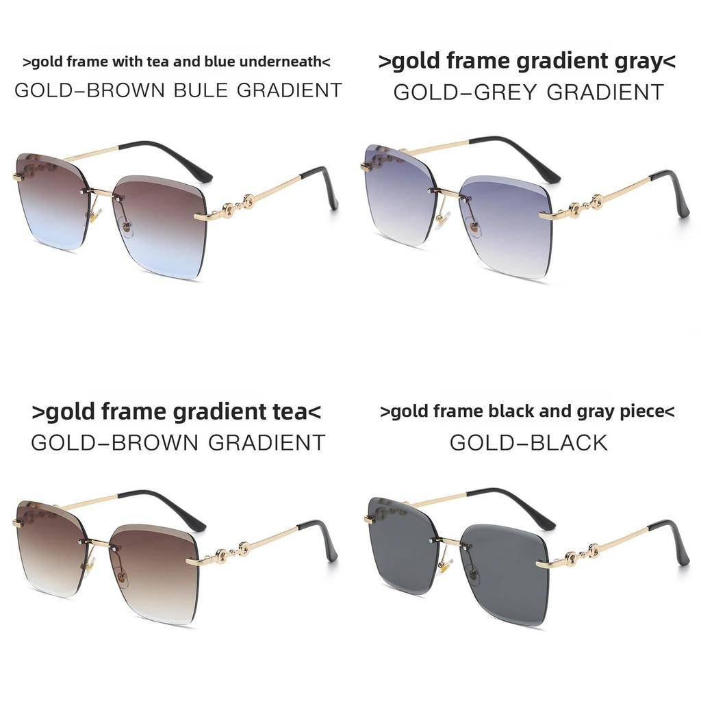 Fashion Square Sun Glasses With Uv400 Protection For Summer Travel And Outdoor Activities
