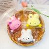 Cute Bunny Head Squeeze S Stress-Relieving And Venting S High-Quality Realistic Animal Squishy S A Gift For Friends