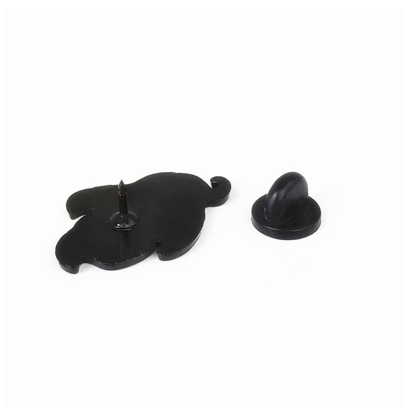 10Pcs Halloween Ghostly Brooch Lapel Pin Decorative Metal Brooch Pin For Halloween Costume Jackets Bag Decoration