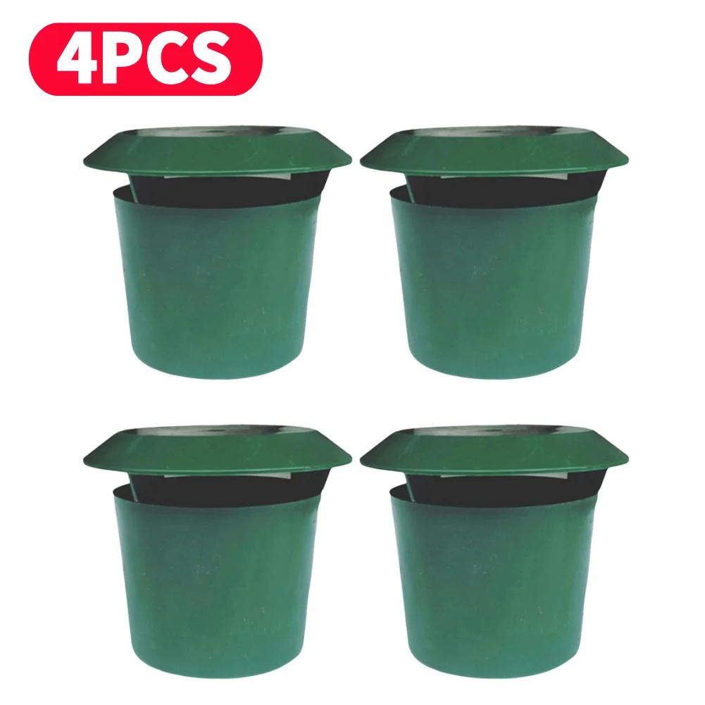 2-20Pcs Plastic Snail Trap Catcher Garden Slug Cage Eco-friendly Green Snail Cage Slug Pests Repeller Garden Farm Protectors
