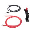 Battery Jump Post Kit 7AWG 1.2M Length Heavy Duty Remote Charging Post Battery Terminals Relocation Kit for UTV ATV Car