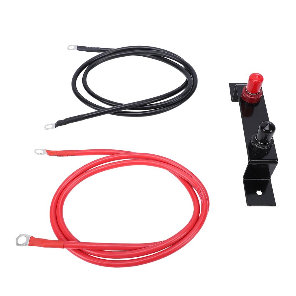 Battery Jump Post Kit 7AWG 1.2M Length Heavy Duty Remote Charging Post Battery Terminals Relocation Kit for UTV ATV Car