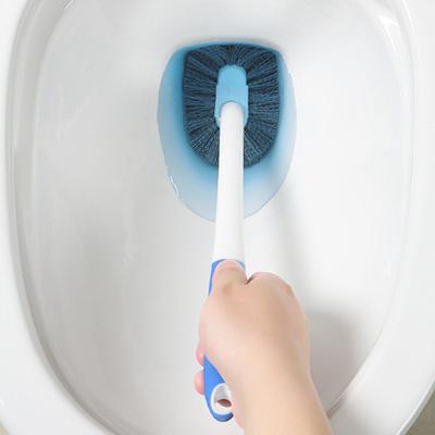 Bathroom Wall-Mounted S-Type Toilet Curve Brush Bent Head Corner Gap Brush Soft Hair Household Cleaning Tools Accessories