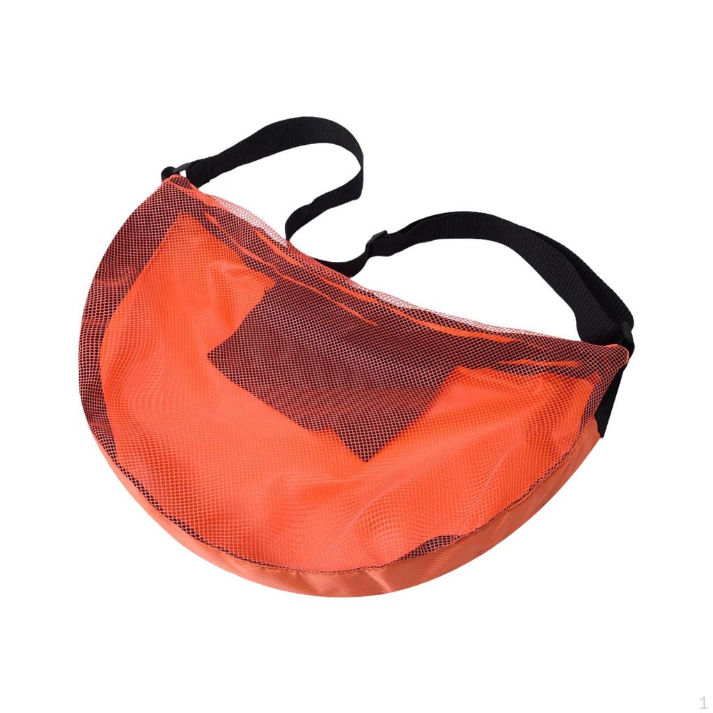 Basketball Storage Carrier Bag with Net for Sports Activities