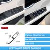 Carbon Fiber Car Accessories Interior Gear Shift Dashboard Window Lifting Switch Cover Stickers Trim For BMW Z4 E89 2009-2015